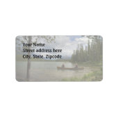 カヌー湖 ラベル (正面)