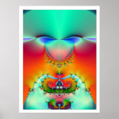 カヌー白 ポスター (正面)