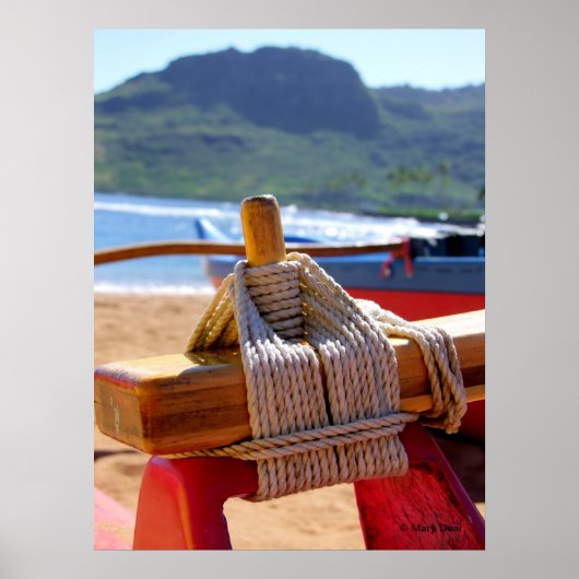 カヌー索具 ポスター (正面)