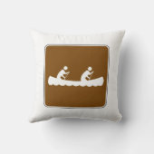 カヌー記号 クッション (裏面)