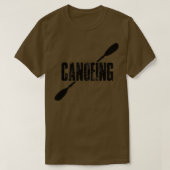 カヌー3 Tシャツ (デザイン正面)