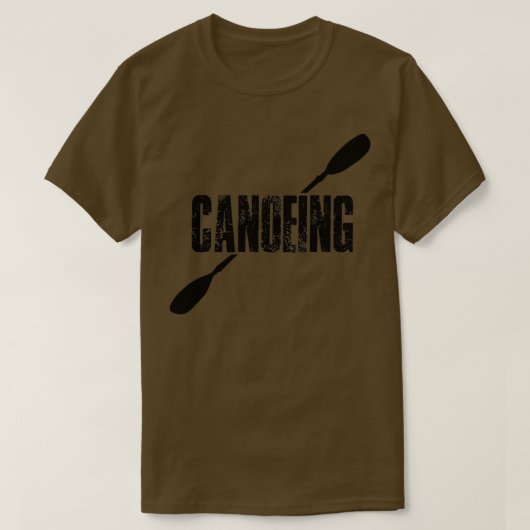 カヌー3 Tシャツ (デザイン正面)