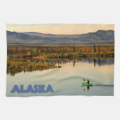 カヌー・アラスカ キッチンタオル (横)