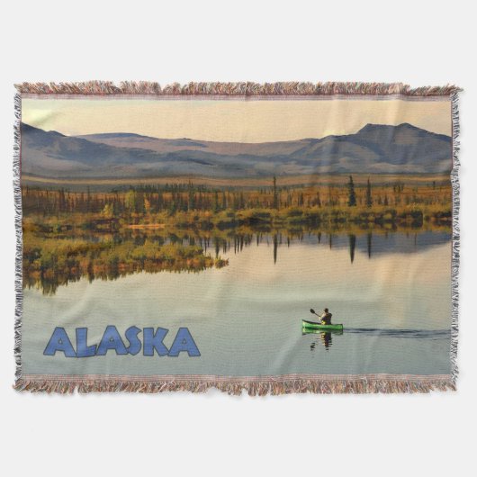 カヌー・アラスカ スローブランケット (正面)