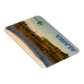 カヌー・アラスカ マグネット (右側)