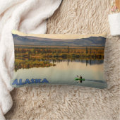 カヌー・アラスカ ランバークッション (ブランケット)