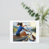 カヌー・トリップ ポストカード (スタンド正面)