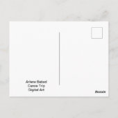 カヌー・トリップ ポストカード (裏面)