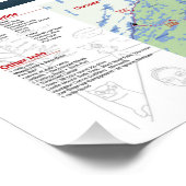 カヌー・トレイル2021カナダトリップのポスター ポスター (コーナー)