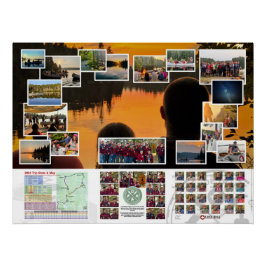 カヌー・トレイル2024カナダトリップのポスター ポスター