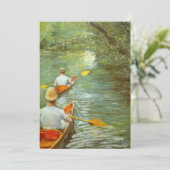 カヌー、ペリソワールby Gustave Caillebotte (スタンド正面)