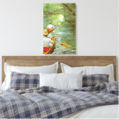 カヌー、ペリソワールby Gustave Caillebotte キャンバスプリント (インサイチュ (寝室))