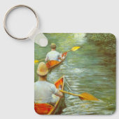 カヌー、ペリソワールby Gustave Caillebotte キーホルダー (正面)