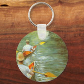 カヌー、ペリソワールby Gustave Caillebotte キーホルダー (正面)