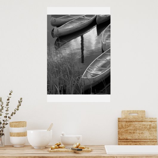 カヌー ポスター (キッチン)