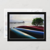 カヌー ポストカード (正面/裏面)