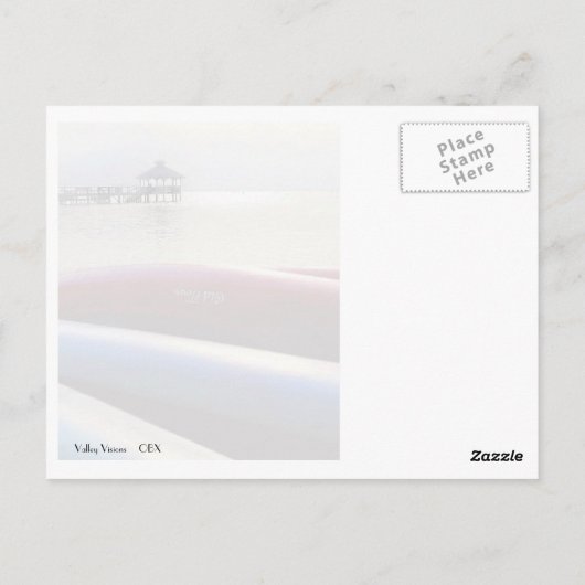 カヌー ポストカード (裏面)