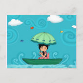 カヌー ポストカード (正面)