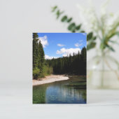 カヌー・メドウズKananaskis写真 ポストカード (スタンド正面)