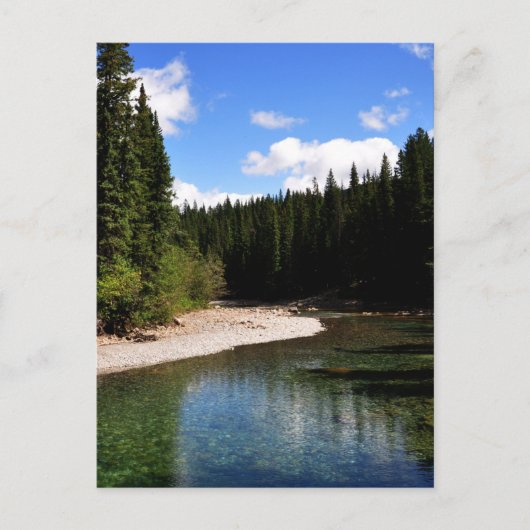 カヌー・メドウズKananaskis写真 ポストカード (正面)