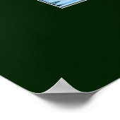 カヌー、ラヴェンス&ムーン先住民アメリカンアートポスター ポスター (角)