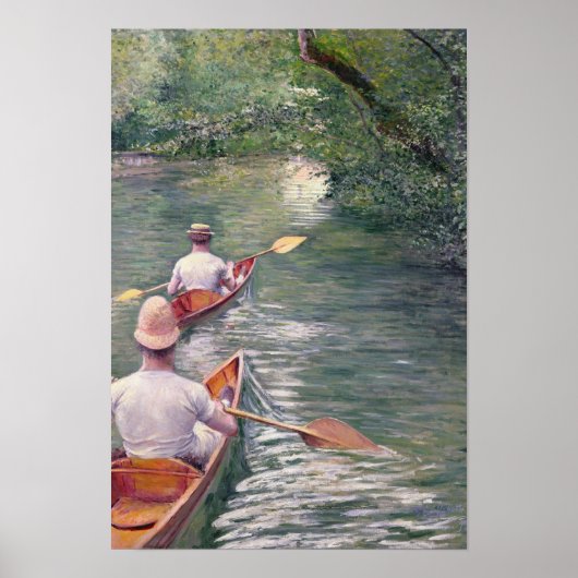 カヌー， 1878 ポスター (正面)