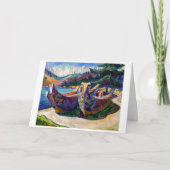 カヌー | Emily Carr | カード (正面)