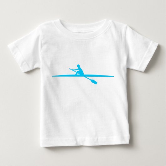 カヌー – Sky Blue ベビーTシャツ (正面)