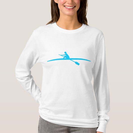 カヌー – Sky Blue Tシャツ (正面)