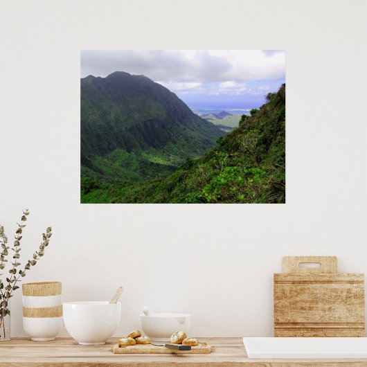 カネオ、オアフ、ハワイ ポスター (キッチン)