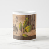 カネカデカフェグランデダディヴィンテージ ジャンボコーヒーマグカップ (正面)