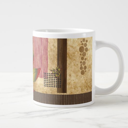 カネカデカフェグランデ祖母ヴィンテージ ジャンボコーヒーマグカップ (右)