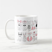 カネカブランカクラシカ、325mlガチンホエレガンテ コーヒーマグカップ (左)