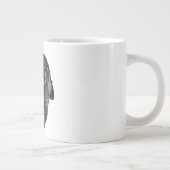 カネコルソの鼻のアップ | ドッグアートマグ ジャンボコーヒーマグカップ (右)