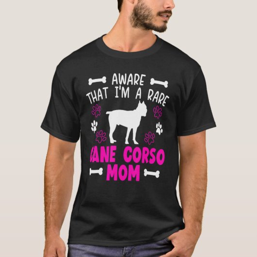 カネコルソ母 犬ママ 犬の品種 マスティフ Tシャツ (正面)