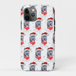 カネコルソ犬のクリスマス星 iPhone 11 PROケース