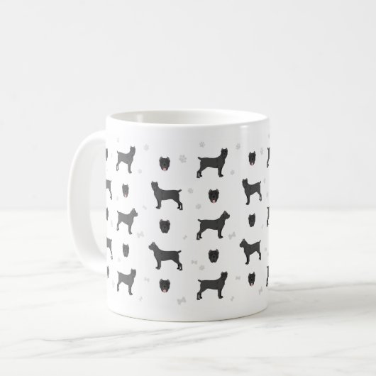 カネコルソ イタリアンマスティフ 犬 コーヒーマグカップ (正面左)
