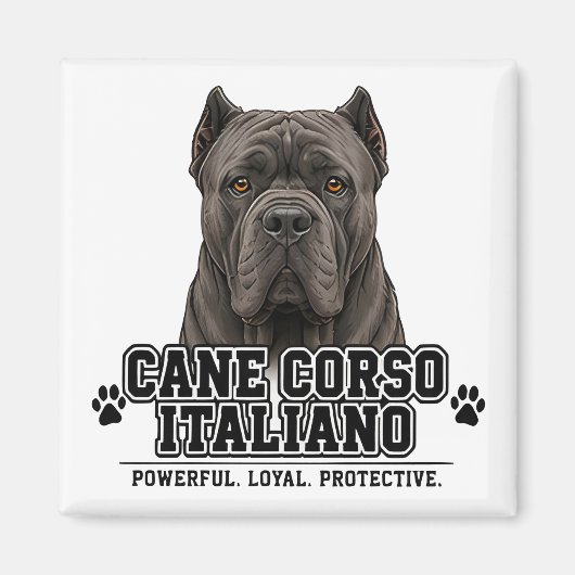 🐾 カネコルソ・イタリアーノ 🐾 マグネット (正面)