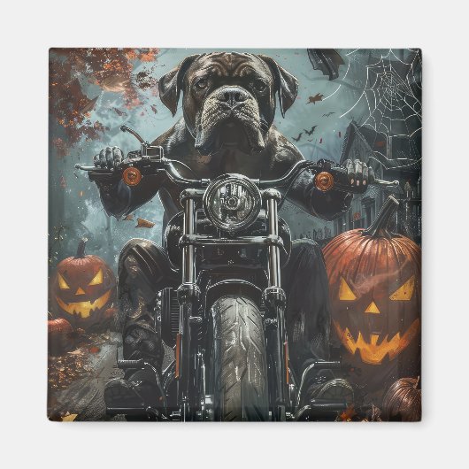 カネコルソ ハロウィン オートバイ マグネット (正面)