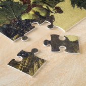 カネストラ・ディ・フルーッタ（果実のバスケット）カラヴァッジョ ジグソーパズル (側面)