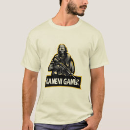 カネニゲーマーKANENI GAMERアラビア語チュニジアゲーマー Tシャツ