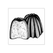 カネレフランスのパティシシェフパティスリーベーカリー食品 ラバースタンプ (インプリント)