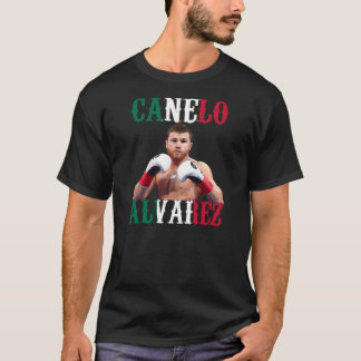 カネロ・アルバレス・メキシコ国旗 Tシャツ