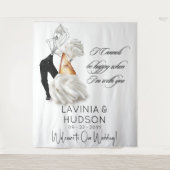 カノおもしろいリイタリアン結婚ス タペストリー (正面)