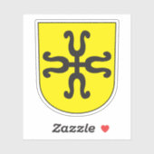 カノナウエルト地区の紋章 シール (シート)