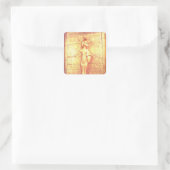 カノピーの神社の女神セルケット スクエアシール (バッグ)