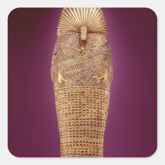 カノピー性のコーヒーの1つの背面 スクエアシール (正面)