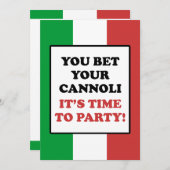 カノリに賭けてパーティー招待状 招待状 (正面/裏面)