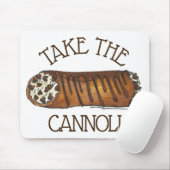 カノリのチョコレートチイタリアンップ生地を取る マウスパッド (マウス)