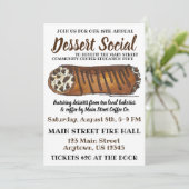 カノリイタリアンデザートソーシャルチャリティベイクセール 招待状 (スタンド正面)